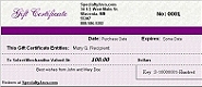 Instant Gift Certificate