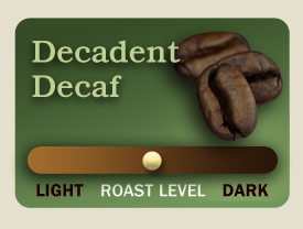Decadent Decaf Organic - Large 40 oz.