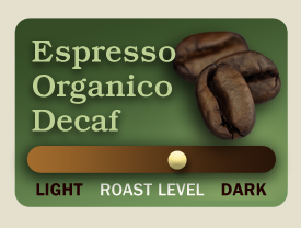 Espresso Organico Decaf