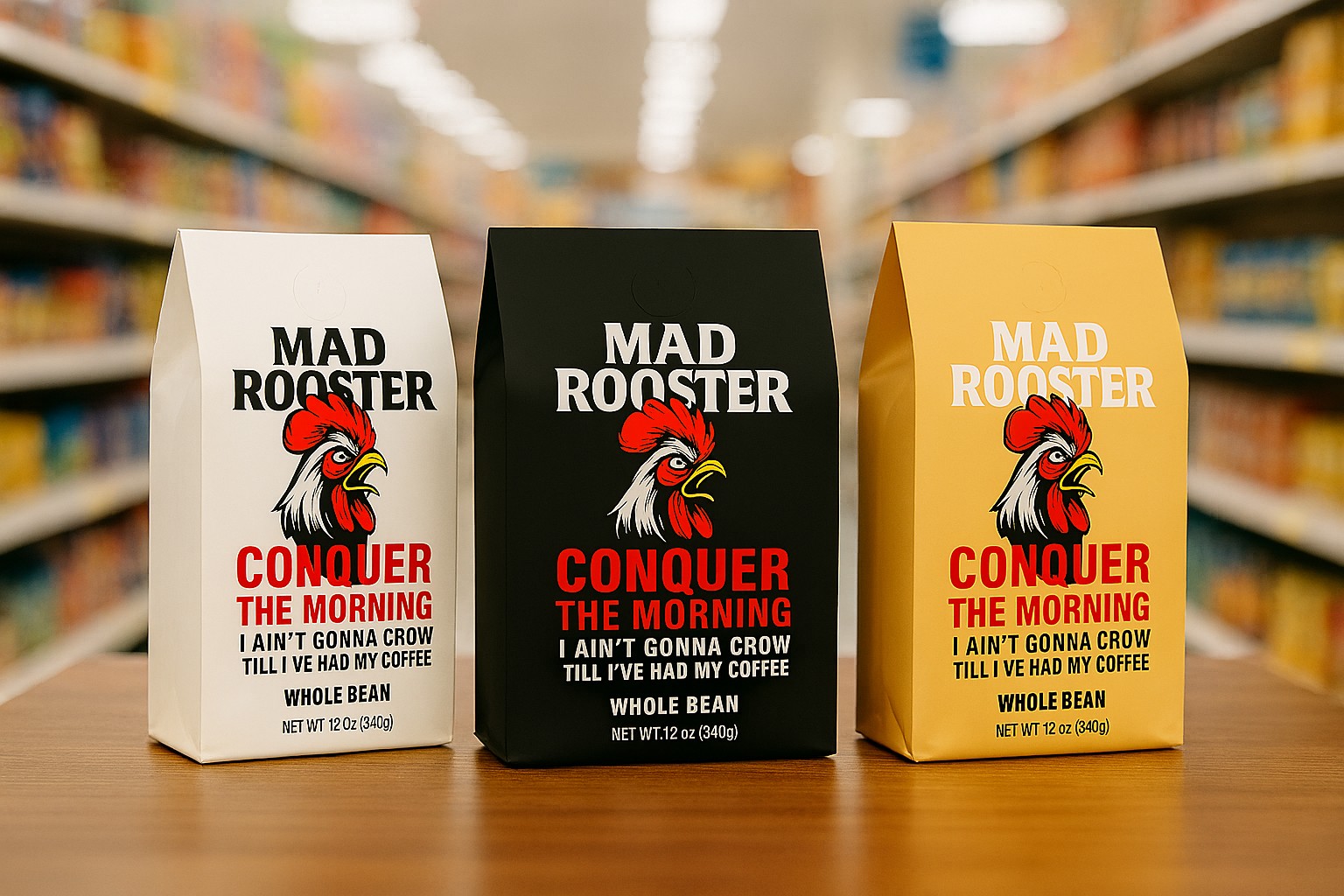 Examples of Private Label Coffee packaging which is critical to differentiating from competition